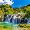 Krka National Park paint by number