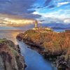 Fanad Head Lighthouse paint by numbers