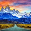 Patagonia Argentina paint by numbers