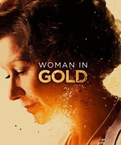 Woman In Gold Movie paint by numbers