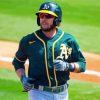 Jed Lowrie paint by numbers