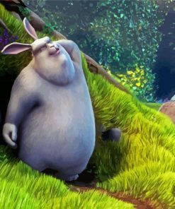 Big Buck Bunny Character paint by numbers