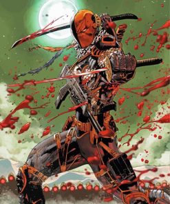 Deathstroke paint by numbers