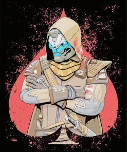 Destiny Cayde 6 paint by numbers