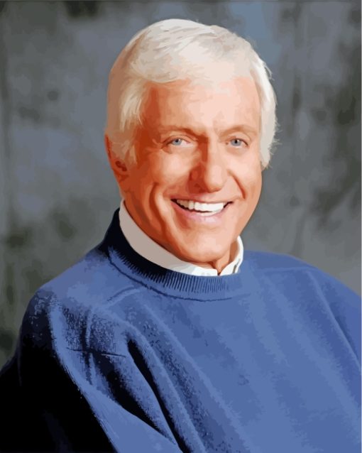 Dick Van Dyke paint by numbers