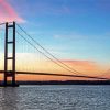 Hull Humber Bridge At Sunset paint by numbers