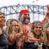 Indigenous Australian Dancers paint by numbers