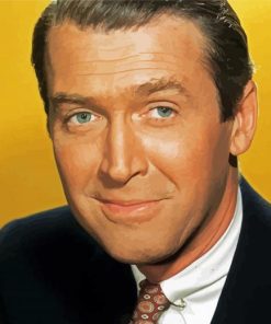 Jimmy Stewart paint by numbers