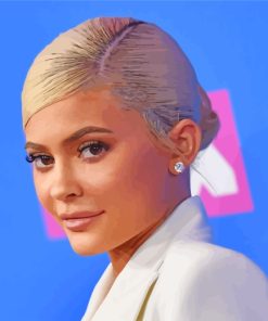 Kylie Jenner Media Personality paint by numbers