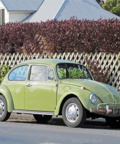 Punch Bug Car paint by numbers