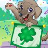 Puppy In My Pocket Animation paint by numbers