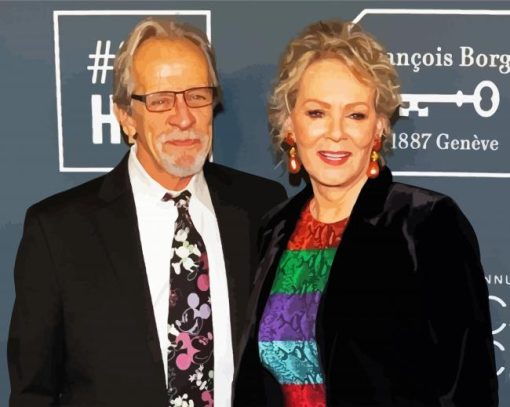 Richard Gilliland And Jean Smart paint by numbers