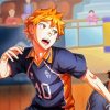 Shôyô Hinata Haikyuu paint by numbers