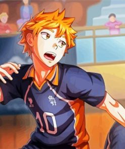 Shôyô Hinata Haikyuu paint by numbers