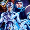 SilverHawks Art paint by numbers