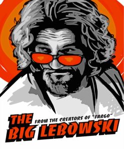 The Big Lebowski paint by numbers