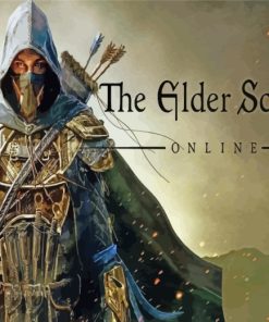 The Elder Scrolls Game paint by numbers