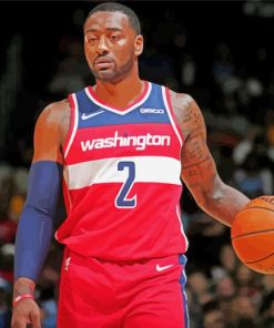 Washington Wizards John Wall paint by numbers