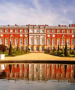 Hampton Court Palace paint by numbers