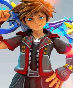 Sora Character paint by numbers