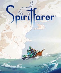 Spiritfarer Poster paint by numbers