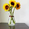 Sunflowers In Glass Vase paint by numbers