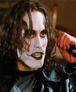 The Crow Movie paint by numbers