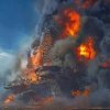 Deepwater Horizon In Ocean Art paint by numbers