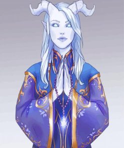 Draenei Art paint by numbers