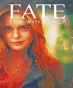 Fate The Winx Movie Posterpaint by numbers