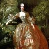 Madame De Pompadour Portrait By Francois Boucher paint by numbers