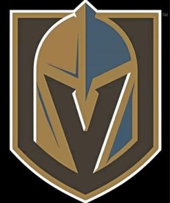 Vegas Golden Knights Logo paint by numbers