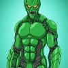 Green Goblin Anime paint by numbers