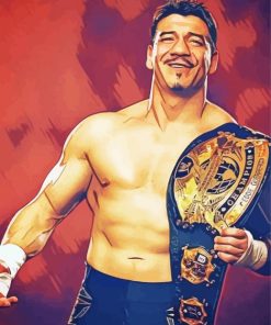 The Wrestler Eddie Guerrero paint by numbers