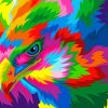 Colorful Eagle Bird Paint By Numbers