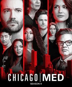 Chicago Med Tv Series Poster Paint By Number