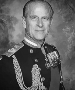 Prince Philip Edinburgh Duke Paint By Number