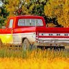 Old 1971 Ford Pickup Paint By Number