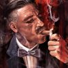 Arthur Shelby Smoking Paint By Number