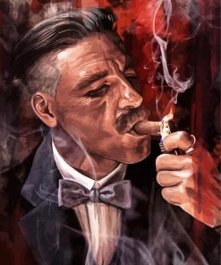 Arthur Shelby Smoking Paint By Number