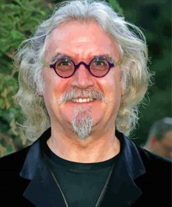 Billy Connolly With Glasses Paint By Number