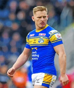 Brad Dwyer Leeds Rhinos Paint By Number