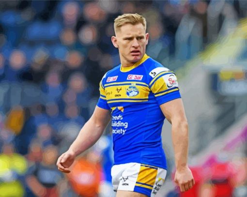 Brad Dwyer Leeds Rhinos Paint By Number