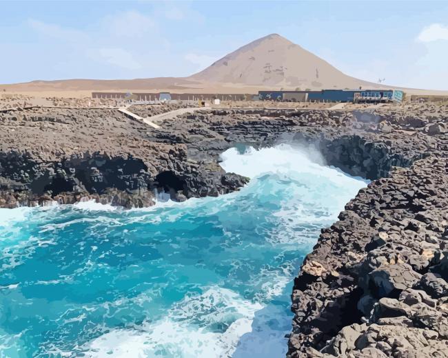 Cape Verde Islands Paint By Number