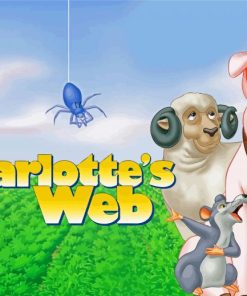 Charlottes Web Animated Movie Paint By Number