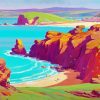 Cornwall Illustration Paint By Number