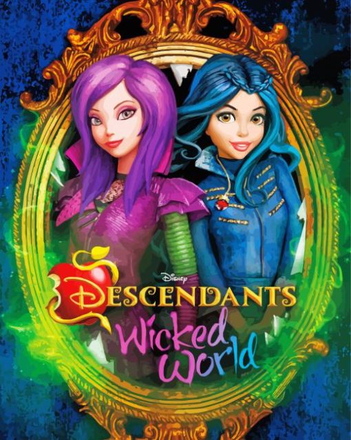 Disney Descendants Wicked World Paint By Number