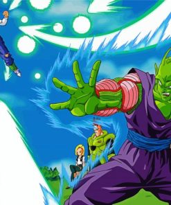 Dragon Ball Z Piccolo Art Paint By Number