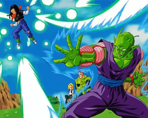 Dragon Ball Z Piccolo Art Paint By Number