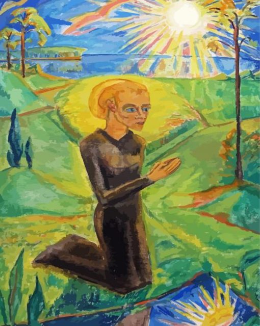 Erich Heckel Paint By Numbe